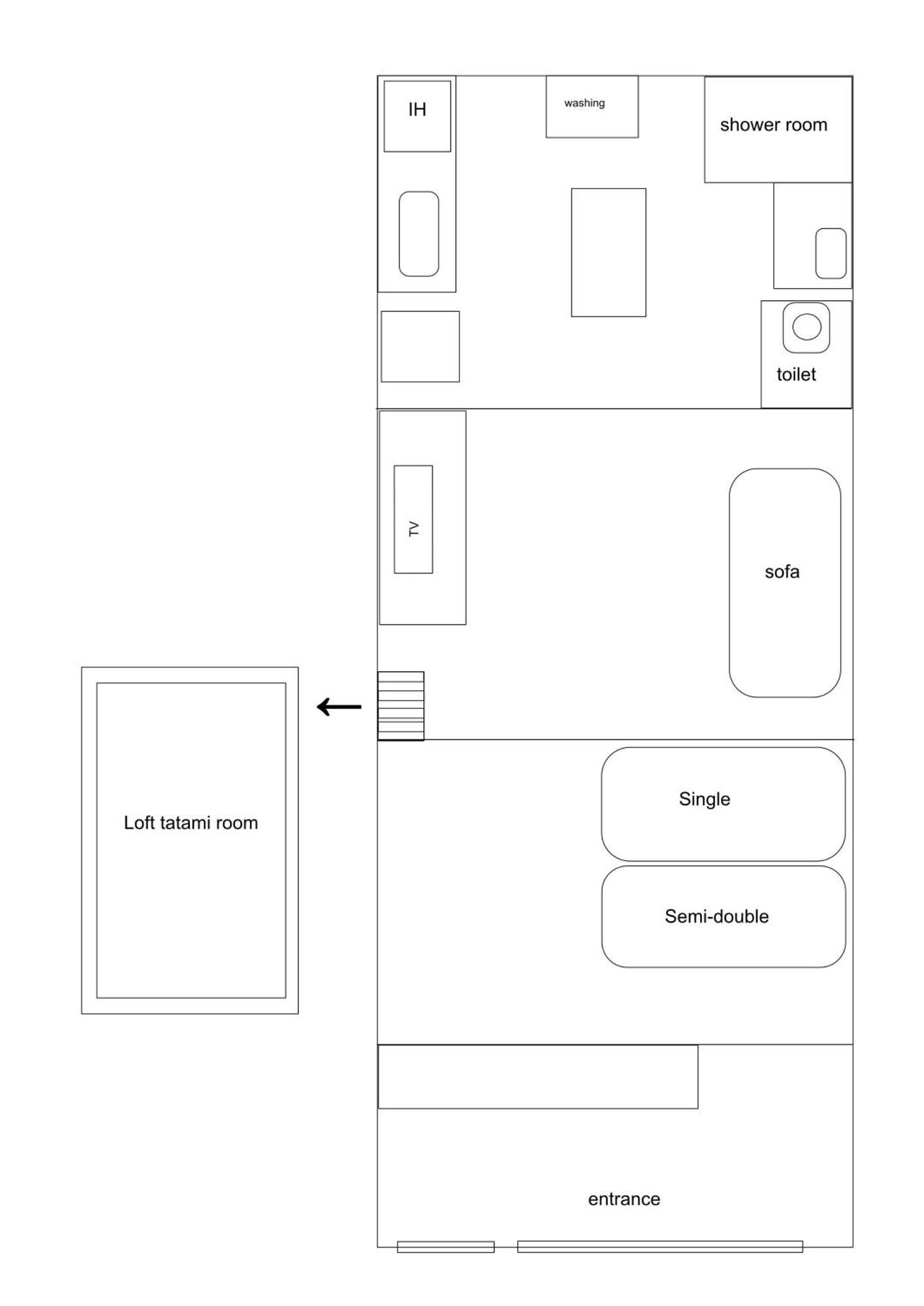 Chidori House1 公寓 大阪